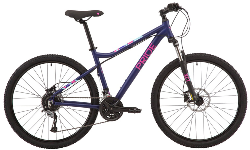 Фотография Велосипед Pride Stella 7.3 27,5" 2021, размер S, Фиолетовый